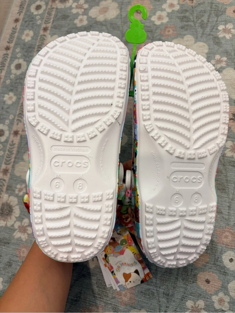 New Squishmallows Crocs size M5/W6